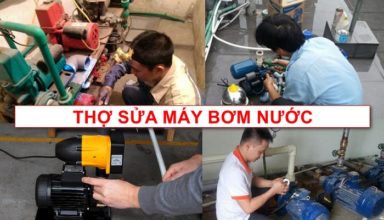 thợ sửa máy bơm nước Minh Nhật